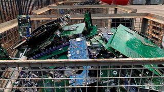 Schrott: Computerplatinen. (Michael Bleicher,   BB-Net Media GmbH

)