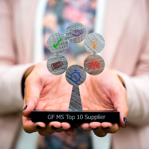 GF Machining Solutions nominiert FANUC als einer ihrer Top 10 Zulieferer 2017. (Sabino Parente)
