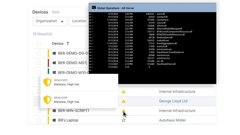 NinjaOne erweitert seine Endpunkt-Management-Plattform um „NinjaOne Remote“, eine native Fernzugriffslösung mit Ein-Klick-Support, Sicherheitsfeatures und Hintergrundmodus.(Bild:  NinjaOne)