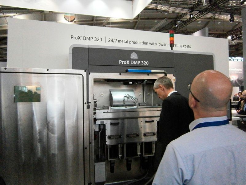 3D-Systems war auch ein angesagter Formnext-Aussteller. (Peter Königsreuther)