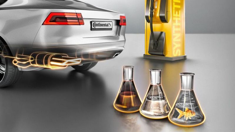 E-Fuels sollen in der EU laut der neuen Kommissionspräsidentin doch eine Rolle spielen. Was genau von der Leyen meint, ist noch unklar.(Bild:  Continental)