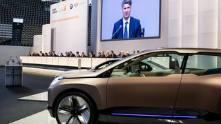 Für den BMW-Vorstand hagelte es bei der Hauptversammlung am Donnerstag Kritik. (BMW)