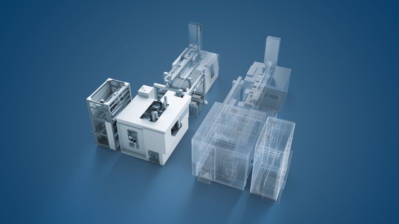 Um komplexe Maschinenabläufe bereits vor dem physischen Aufbau testen zu können, setzt Festo künftig auf das offene Simulationsframework Nvidia Isaac Sim sowie Omniverse-Bibliotheken.  (Bild: Festo)