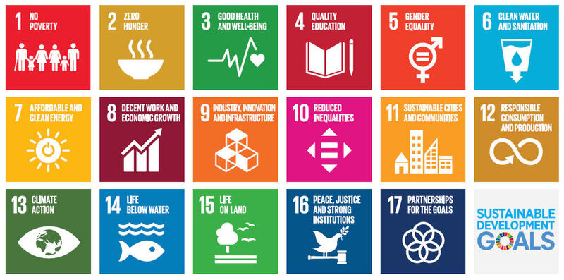 Abb. 2: ... Ein Grund die 17 „Sustainable Development Goals“ (SDGs) aus der Agenda 2030 für nachhaltige Entwicklung einmal genau unter die Lupe zu nehmen. (de.wikipedia.org)