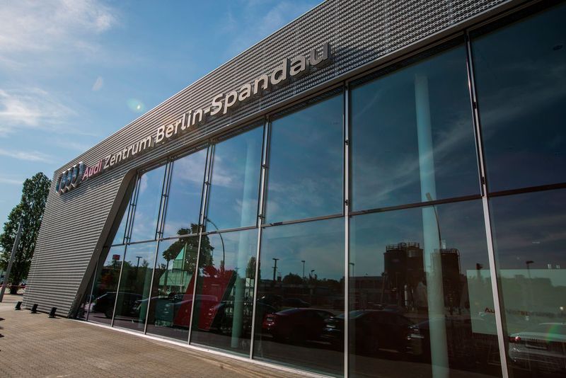 Die Berolina-Gruppe hat in Berlin-Spandau einen Audi-Terminal eröffnet. (Bild: Autohaus Berolina)