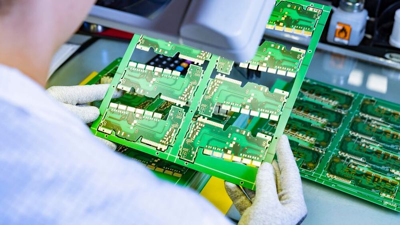 Durch die Analyse von Produktionsdaten können Ausschussquoten und Fehlerursachen identifiziert werden, wodurch Maßnahmen zur Verbesserung der Produktqualität und Senkung von Ausschussraten eingeleitet werden können.(Bild:  AT&S)