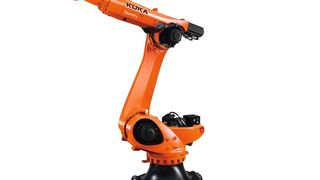 14 neue Foundry-Varianten der Industrieroboter-Serie KR Quantec stehen für den Einsatz unter extremen Bedingungen zur Verfügung. (Kuka)