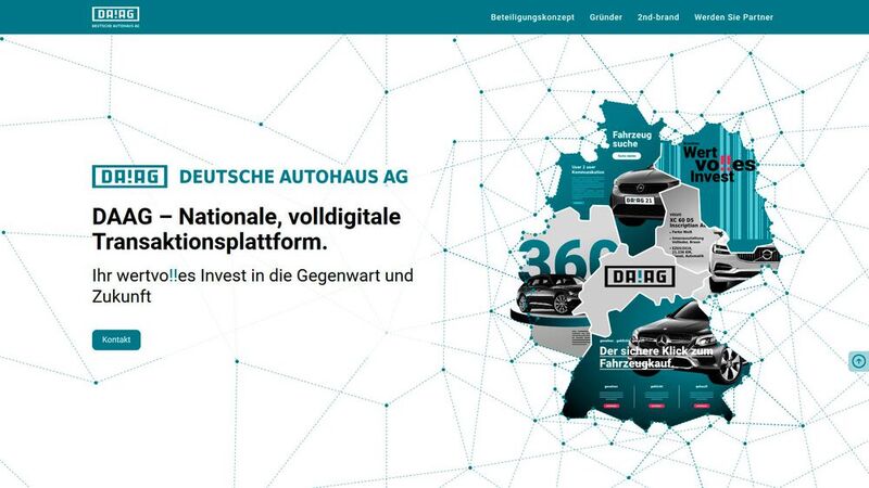 Start bis zum Jahresende: Mit der „Deutschen Autohaus AG“ soll in diesem Jahr eine neue Plattform an den Start gehen, über die Händler Fahrzeuge nicht nur anbieten, sondern vollständig verkaufen können.