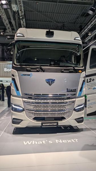 Der chinesische Truck-Hersteller Super Panther produziert bei Steyr in Österreich. (Bild: Simon – VCG)