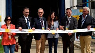 Community event celebrating the opening of the new PMMA Depolymerization pilot facility in Rho, Italy.  (Source: Business Wire)