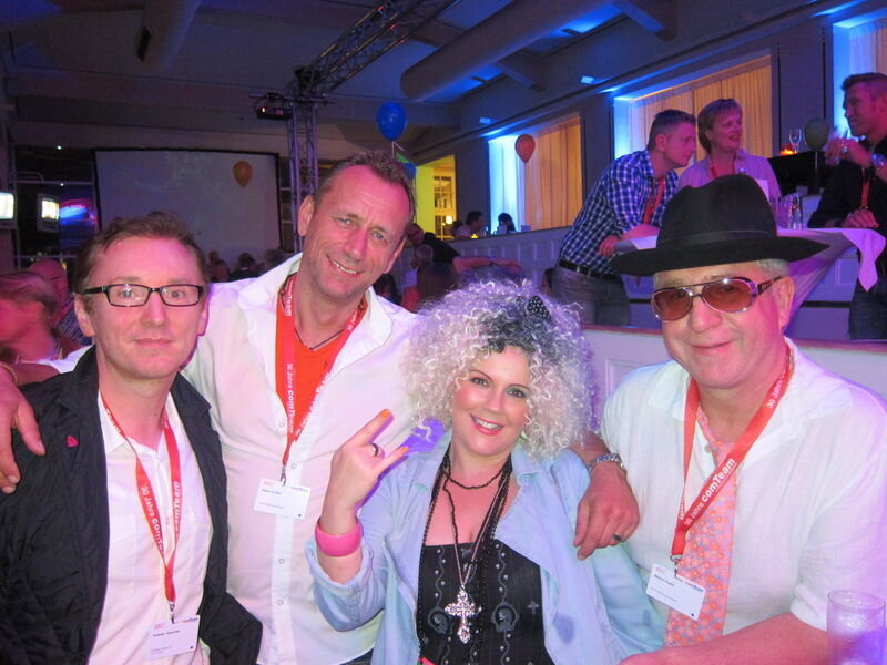 (v. l.) Andreas Henschke , Lasmex mit Klaus Schäfer, Jana Tappendorf, Microsoft und Werner Kupitz, ALSO. (Vogel IT-Medien)
