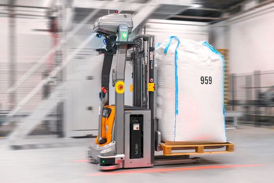 Automatisierung to go für einfache Transportprozesse.(Bild:  Gerd Knehr)