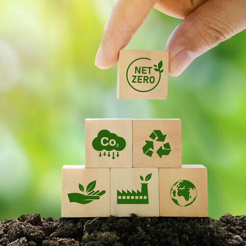 Through investment in renewable energy technology and changes to production processes, Topsoe aims to reduce operational emissions by 30 % in 2024 and at least 95 % in 2030. Through investment in renewable energy technology and changes to production processes, Topsoe aims to reduce operational emissions by 30 % in 2024 and at least 95 % in 2030.