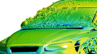 Die Fahrzeughersteller optimieren die Form anhand aerodynamischer Simulationen. In Zukunft wird man sie mit anderen Disziplinen, beispielsweise Strukturmechanik oder Akustik, kombinieren. (Bild: Ansys)