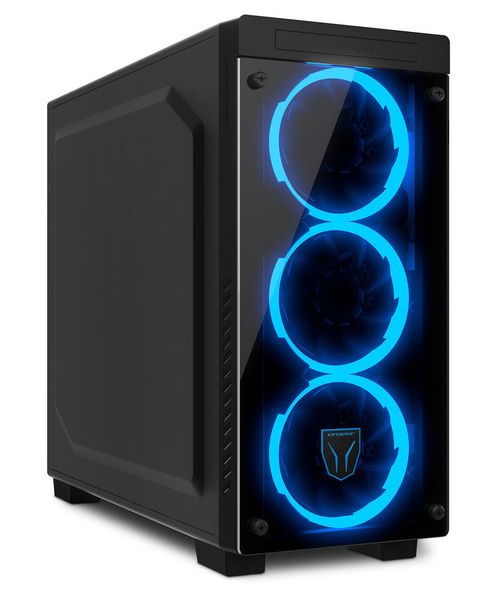 Die Anschlüsse des X67068: 1 x HDMI, 3 x Display Port, 1x DVI-D (Medion)