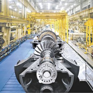 Bild 1: Bei General Electric vollzieht sich der Wandel im Unternehmen bereits sichtbar: Maschinen werde mit Sensoren ausgestattet und mit den analysierten Rückmeldedaten schafft man es Stillstandzeiten zu verringern beziehungsweise die Effizienz zu erhöhen.