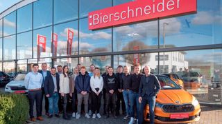 Bierschneider ist in Neumarkt angekommen. Dort hat die Autohausgruppe den ehemaligen Skoda-Betrieb von Daffner gekauft. (Bild: Bierschneider)
