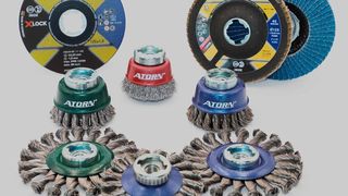 Dieses neue Zubehörsortiment von Hahn+Kolb hat man für das X-Lock-Winkelschleifersystem zusammengestellt. Es ermöglicht den Werkzeugwechsel schnell, einfach und komplett ohne Hilfsmittel.  (Hahn+Kolb Werkzeuge)