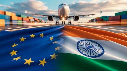 With around 6,000 European companies operating in India and an annual trade of 180 billion euros between the EU and India at present, the trade deal intends to double EU goods exports to India by 2032.(Source: ©  NazeerArt - stock.adobe.com)