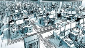 Der Industriestandard CIFS ermöglicht das Öffnen lokal gespeicherter Dateien von entfernten Computern. (Bild: Midjourney / KI-generiert)