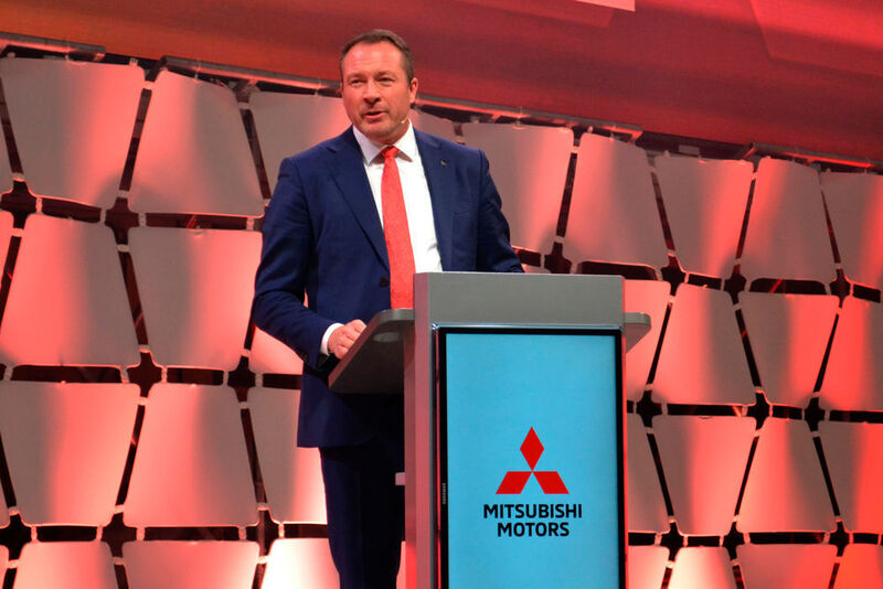 … begrüßte Mitsubishi-Deutschlandchef Kolja Rebstock die rund 900 Gäste. (Seyerlein / »kfz-betrieb«)