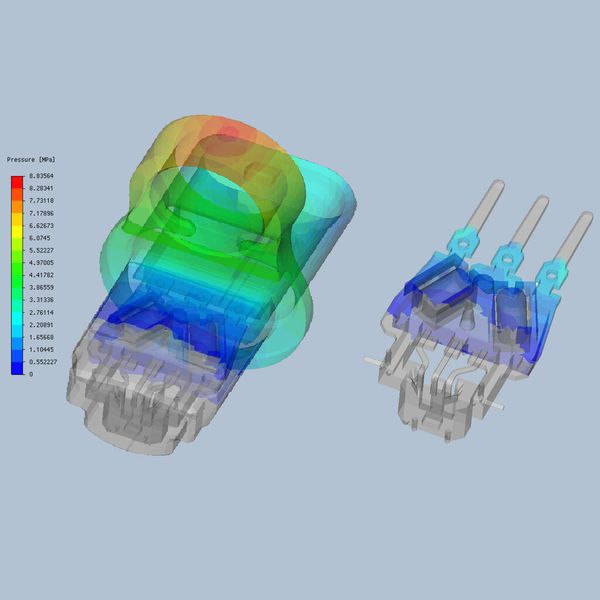 Die Software verbessert das Gesamtdesign von Formen und Bauteilen und berücksichtigt alle unterschiedlichen Spritzgusssimulationen in einem einzigen Strukturmodell. (Bild: Altair Engineering)