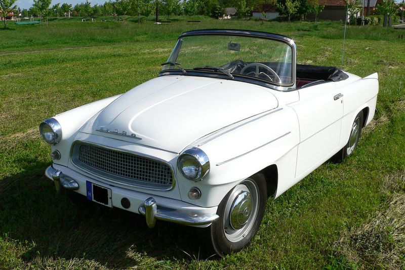 Der Sunroq weckt Erinnerungen: Das Skoda Felicia Cabrio wurde von 1957 bis 1964 gebaut und ist unter Skoda-Sammlern sehr begehrt. (gemeinfrei)