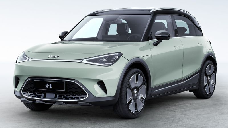 Der erste Smart aus chinesischer Fertigung trägt den schlichten Namen #1. (Smart)