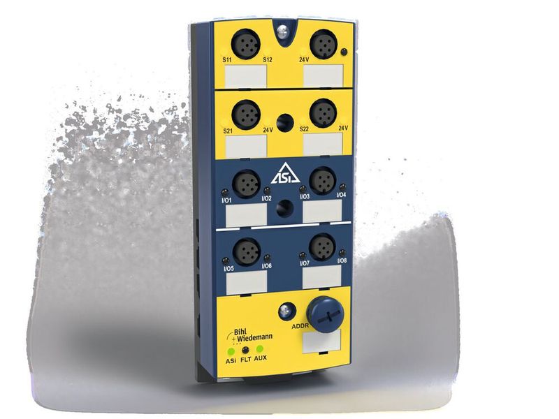 ASi-5 Safety Muting Modul BWU4411 von Bihl+Wiedemann. (Bild: Bihl+Wiedemann GmbH)