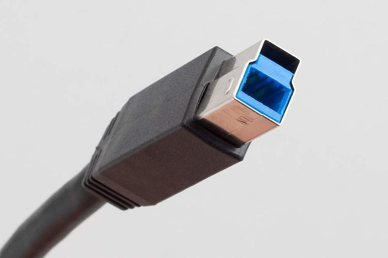 Der Standard-B-Connector ist etwas größer als noch in der USB-2.0-Generation. (Archiv: Vogel Business Media)