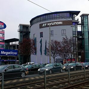 Hyundai hatte Ende 2014 in Frankfurt zusammen mit Delta Automobile seinen europaweit ersten Flagship-Store eröffnet.