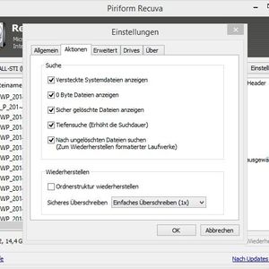 Mit Recuva können Anwender relativ einfach gelöschte Dateien wiederherstellen