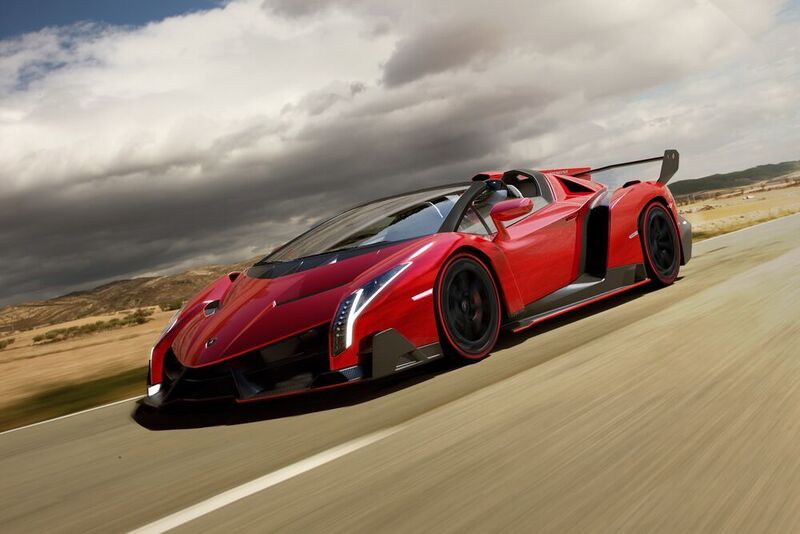 Mit einem Preis von umgerechnet rund 7,5 Millionen Euro landete ein Lamborghini Veneno Roadster auf Rang 4. (Lamborghini)
