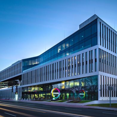 Konzernzentrale von Covestro in Leverkusen (Bild: Covestro)