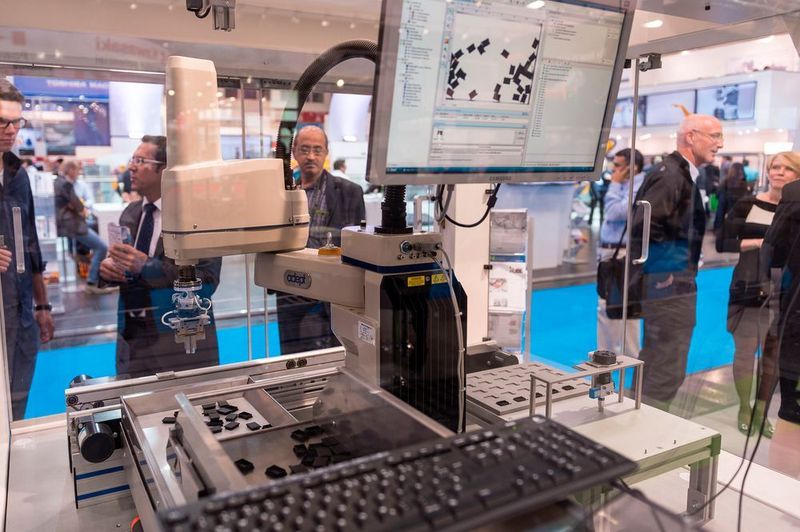 Fotoimpressionen von der Automatica 2014 (Bild: Messe München)