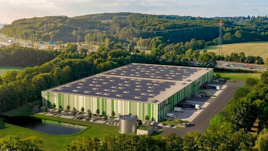 Panattoni Park Schwerte: Im dritten Quartal 2027 soll er fertiggestellt sein.(Bild:  Panattoni)