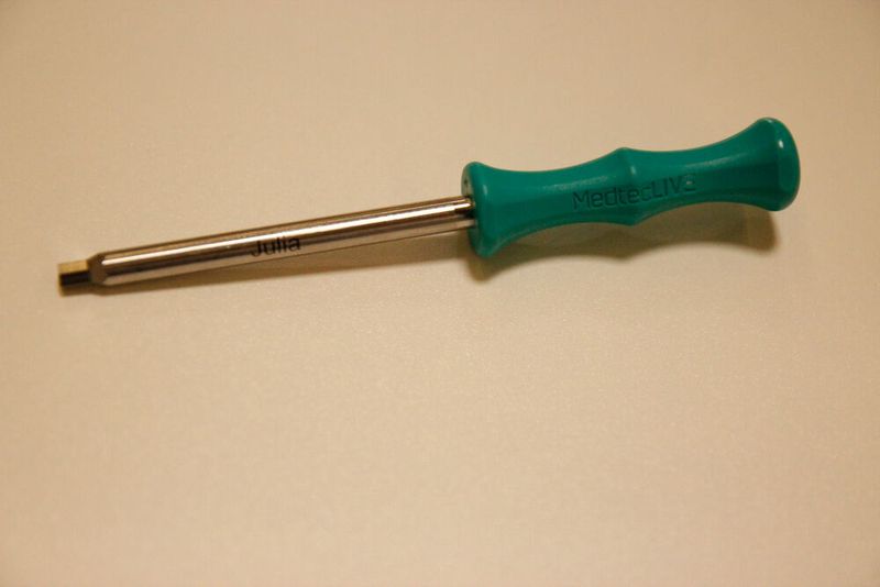 Das fertige Produkt mit Laserschriftzug (Bild: Breunig – VCG)