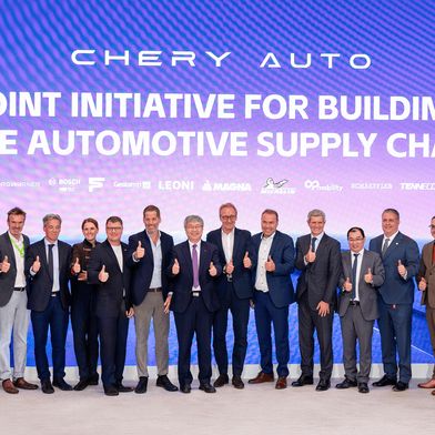 Chery Auto gibt seine wichtigen Zulieferer für seine europäische Produktion bekannt. (Bild: Aumovio)