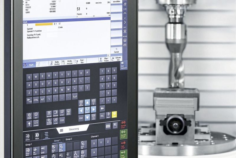 Das neue Touchline-Bediensystem führt den Benutzer Schritt für Schritt durch die Bedienung, passt die Oberfläche aufgabenorientiert und kontextsensitiv an. (Chiron)