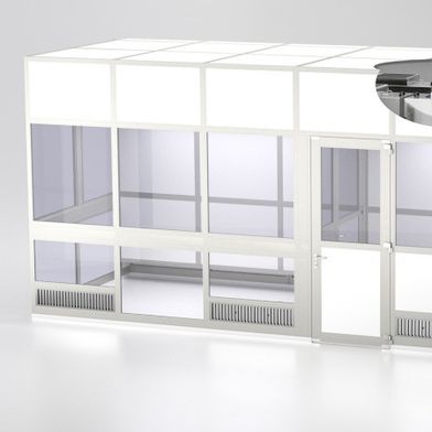 Ein begehbarer Reinraum ist ein anschauliches Beispiel für das Potenzial des Reinraumbaus. (Bild: item)