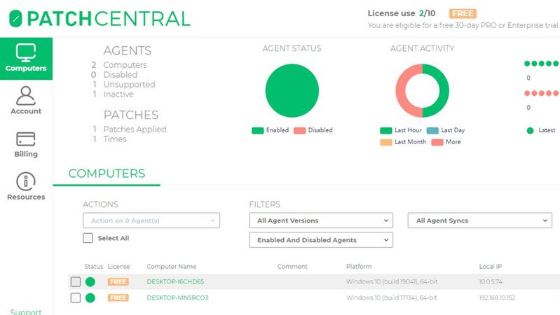 Für alle Unternehmen und Privatanwender, die Windows 10 auch nach dem Supportende im Oktober 2025 weiterverwenden müssen oder wollen, bietet Acros Security mit dem Dienst 0Patch eine preiswerte Lösung.(Bild:  Joos - Acros Security)