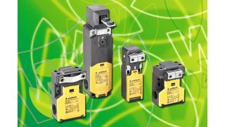 Bild 1: Die robusten und kompakten Sicherheitsschalter der Serien SIN und SMS überwachen zum Beispiel beweglich trennende Schutzeinrichtungen nach EN 1088.  (Bild: Wieland)