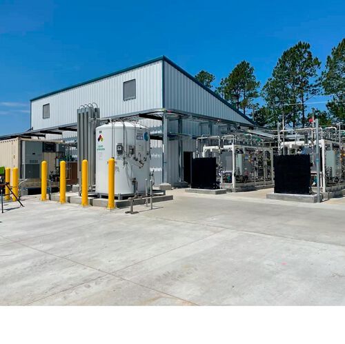 Plug Power's Peachtree hydrogen project in Kingsland, Georgia, USA.(Source:  S&B Engineers and Constructors)