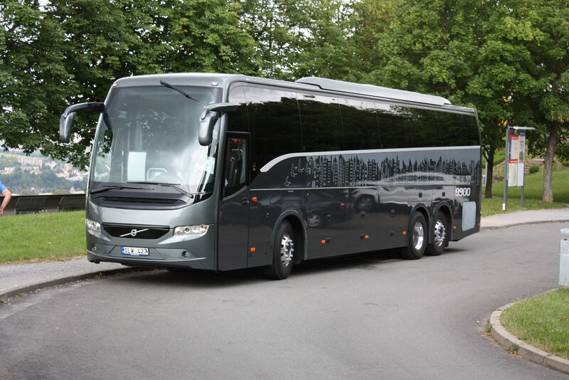 Auch der Reisebus Volvo 9900 ist auf der IAA ausgestellt. (Bild: Volvo)