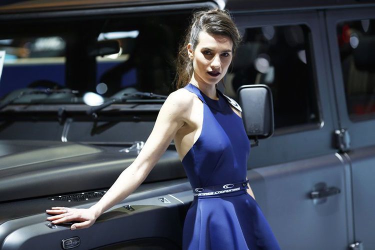 Bevor es jetzt zu trist wird – ein paar farbliche Ausreißer gab es dann doch. Wie hier am Stand der Chelsea Truck Company, oder ... (Gims Swiss)
