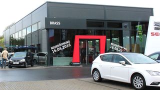 Die Brass-Gruppe hat am 16. April in Hanau einen neuen Seat-Betrieb eröffnet. (Foto: Autohaus Brass)
