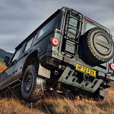 Ineos verpasst dem Grenadier (Foto) und seinem Derivat Quartermaster ein kleines Facelift. Verbessert wird vor allem das Fahrverhalten. (Bild: Ineos)