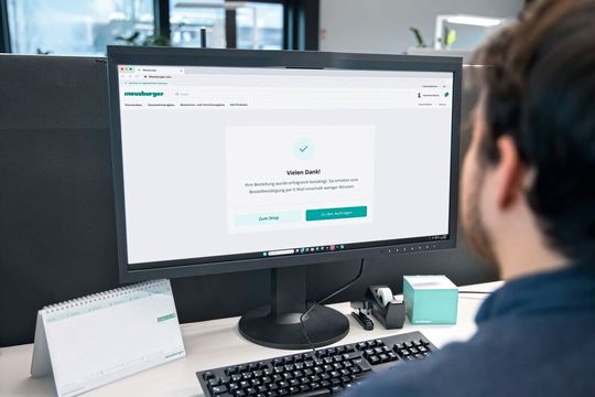 Das Portal von Meusburger biete eine schnelle, zentrale und transparente Lösung für die Werkzeugbeschaffung.(Bild:  Meusburger)