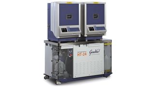 1 Der Genevac HT-24 Zentrifugaltrockner zur schnellen Gefriertrocknung.  (Bild: Genevac)