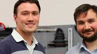 CEO Artur Steffen (links) und Erfinder und CEO Martin Huber (rechts) (Bild: poligy)